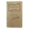 Lot de manuels de campagne, Sgt. Allen Guy, 171st Engineer Combat Bn. Lot de manuels de campagne, Sgt. Allen Guy, 171st Engineer Combat Bn.