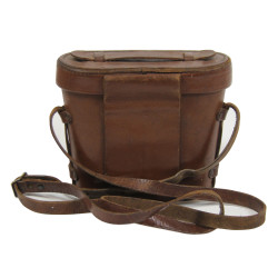 Binoculars, 6x30, M3, NASH-KELVINATOR CORP. 1943, with Case, Carrying