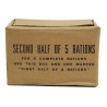 Carton, Second Half of 5 Rations, 1943