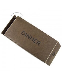 Ration K, Dinner, 1er type