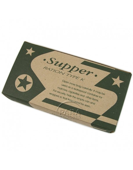 Ration K, Supper, 2nd type