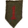 Insigne, 1st Infantry Division, fabrication locale