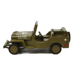 Jeep en bois, jouet