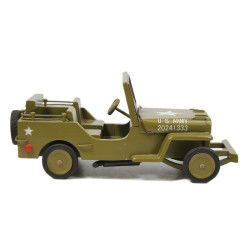 Jeep en bois, jouet