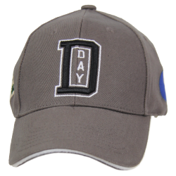 Casquette D-Day, grise