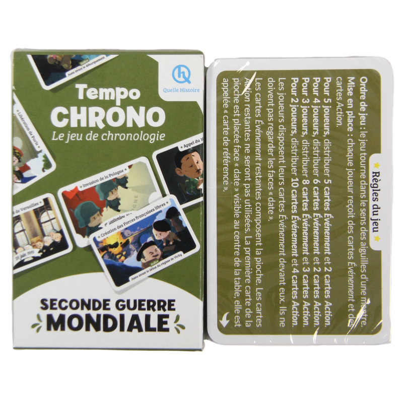 Jeu Tempo Chrono – Seconde Guerre mondiale