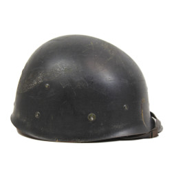 Casque M1, pattes fixes, US Navy, liner FIRESTONE, A washers verts