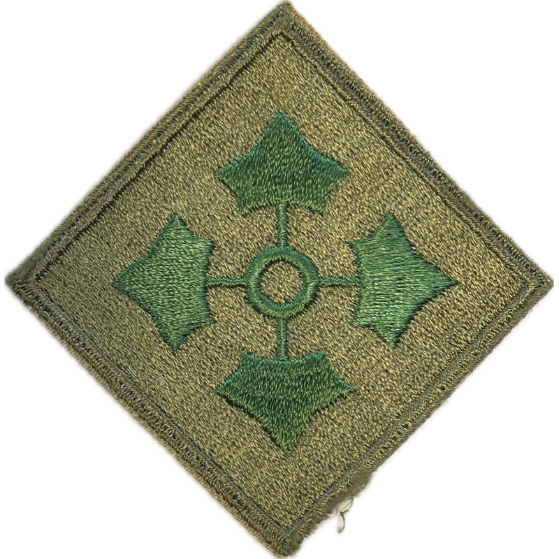 Insigne, 4th Infantry Division, grand modèle Insigne, 4th Infantry Division, grand modèle