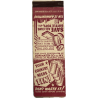 Pochette d'allumettes, Your country needs tin ! Don't waste it !
