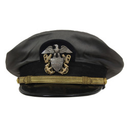 Casquette officier, US Navy, grise, taille 58