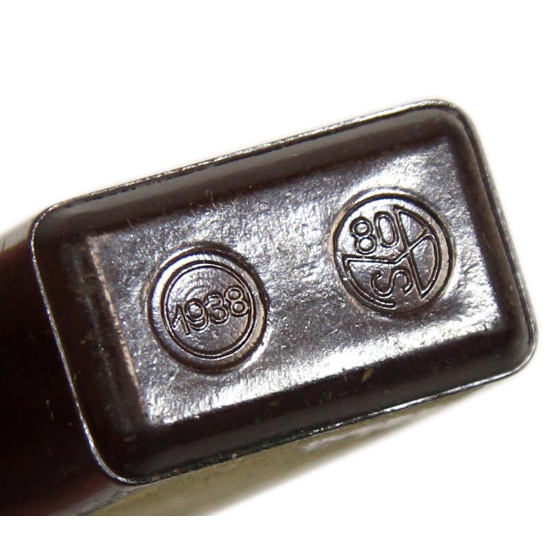 Case, Bakelite, German, for Anti-Gas Tablets, Skin Decontamination, 1938