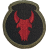Patch, 34th Infantry Division, OD Border, Green Back, 1943