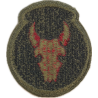 Patch, 34th Infantry Division, OD Border, Green Back, 1943