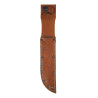 Couteau de combat, MK 2, KA-BAR, US Navy, avec fourreau en cuir