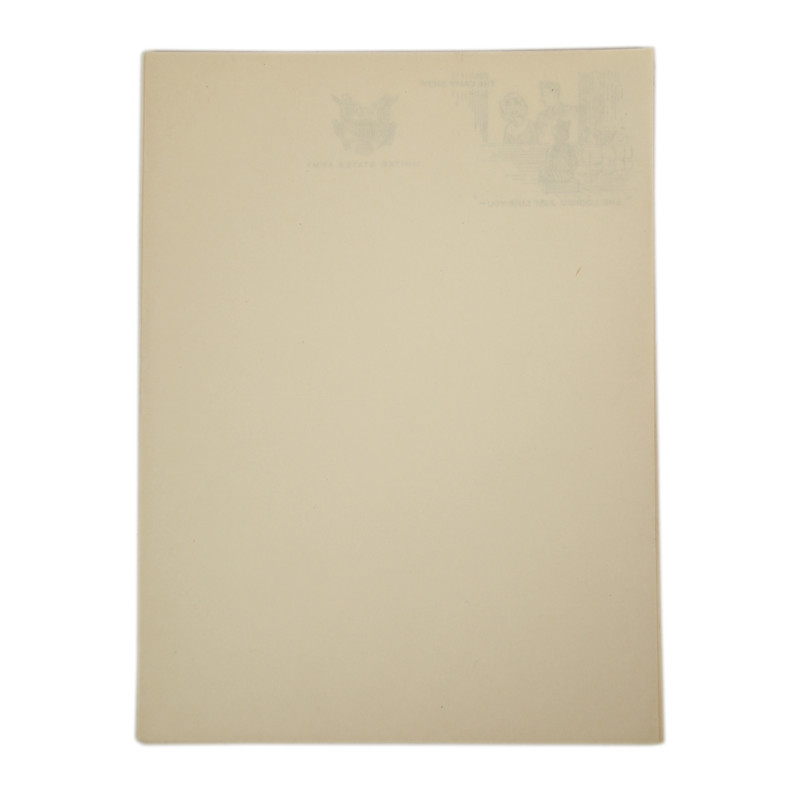 Stationery, Humorous, US Army