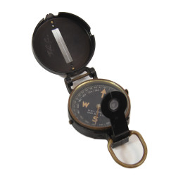 Compass, Marching, W.& L.E. GURLEY, with Canvas Pouch, Impregnated