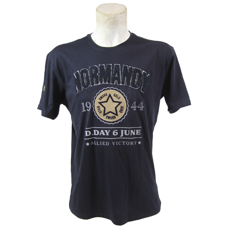 T-shirt, D-Day Normandy, marine T-shirt, D-Day Normandy, marine