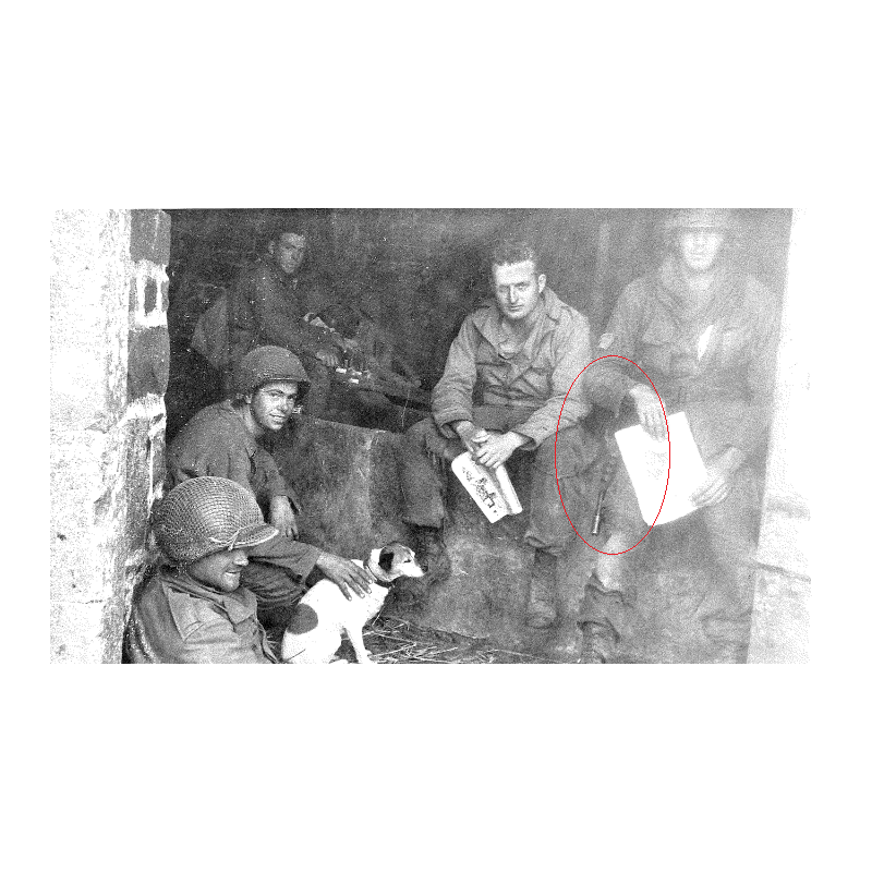 Pistolet-mitrailleur, Thompson M-1928, Poignée & Drum