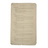 Document dactylographié, Calisthenics, US Army, 1945