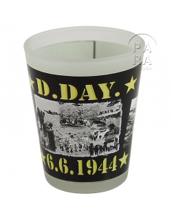 Shot glass, D-Day 6.6.1944