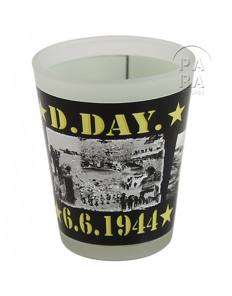 Verre à liqueur D-Day 6.6.1944