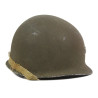 Casque M1, pattes fixes, Colonel, liner Westinghouse, A washers verts