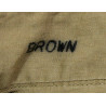 Shirt, Cotton, Khaki, 16 x 33, Henry Broemsen, ARC Field Director, 8th Armored Division