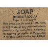 Soap, US Army, Type I, 4 ounces