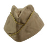Cap, Garrison, Cotton, Khaki, WAC, Size 21 ½, 1944