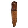 Couteau de combat, Imperial, avec fourreau en cuir