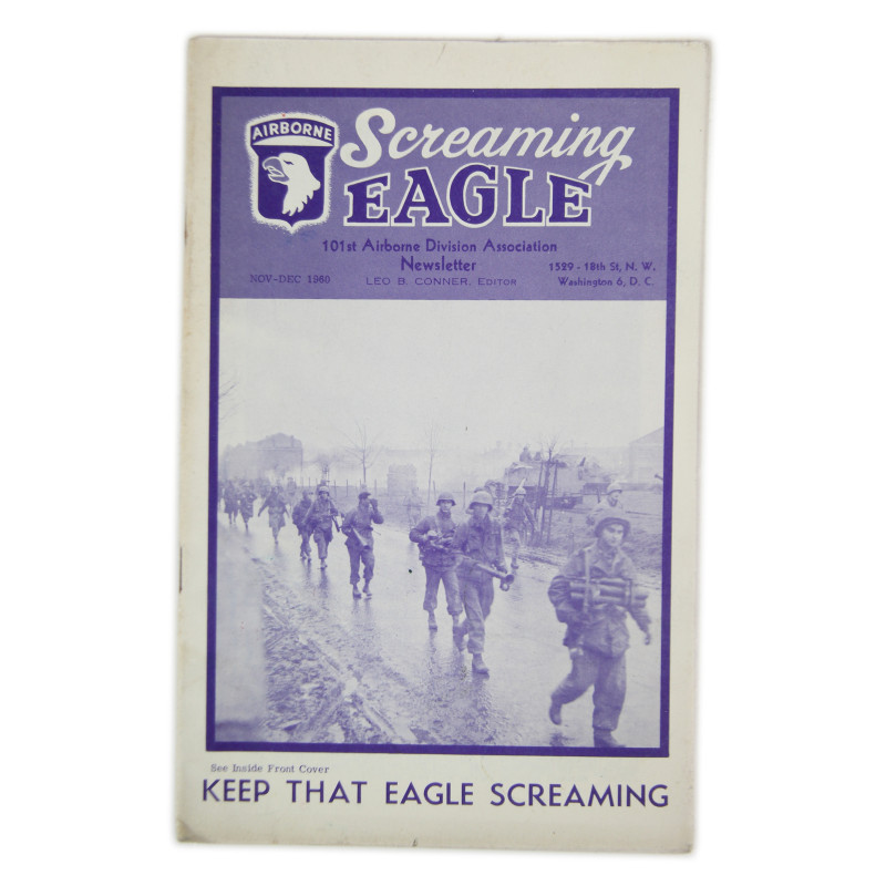 Bulletins Screaming Eagle, 101st Airborne Division Association, 1960, T/5 George Gillespie, Serv. Co., 502nd PIR