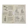 Notice d'utilisation, claie de portage, US Army, Packboard Notice d'utilisation, claie de portage, US Army, Packboard