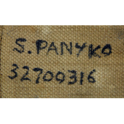 Étui de pelle en T, British Made, 1943, T/4 Sigmund Panyko, ETO