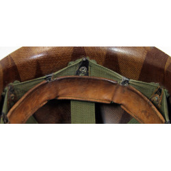 Casque M1, complet, avec couvre-casque Mitchell, 1965-1972, Viêt-Nam