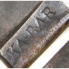 Couteau de combat, KA-BAR, OLEAN, N.Y., avec fourreau en cuir