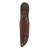 Couteau de combat, KA-BAR, OLEAN, N.Y., avec fourreau en cuir