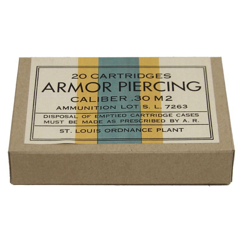 Box, Ammo, .30 cal. M2, Armor Piercing