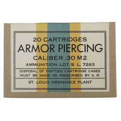 Box, Ammo, .30 cal. M2, Armor Piercing