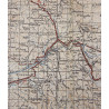 Carte britannique, ISERNIA, Italie, 1943, 504th PIR, 82nd Airborne Division