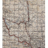 Carte britannique, ISERNIA, Italie, 1943, 504th PIR, 82nd Airborne Division