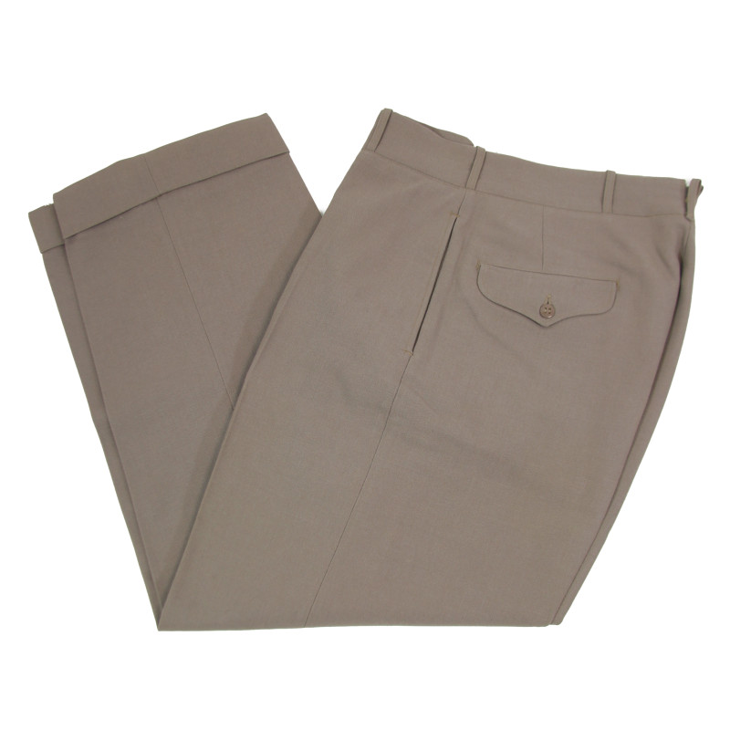 Trousers, Wool, Pink, Officer, US Army, Size 32R, 1942, Named Trousers, Wool, Pink, Officer, US Army, Size 32R, 1942, Named