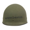 Casque M1, complet, avec couvre-casque Mitchell, 1974, Viêt-Nam, nominatif