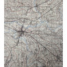 Carte, Saint-Hilaire-du-Harcouët, Normandie, 1944, 90th Infantry Division