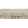 Map, Allied, PUTANGES, Normandy, 1944, 11th Armoured Division Map, Allied, PUTANGES, Normandy, 1944, 11th Armoured Division