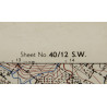 Map, Allied, PUTANGES, Normandy, 1944, 11th Armoured Division Map, Allied, PUTANGES, Normandy, 1944, 11th Armoured Division