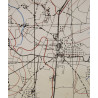 Map, Allied, PUTANGES, Normandy, 1944, 11th Armoured Division Map, Allied, PUTANGES, Normandy, 1944, 11th Armoured Division