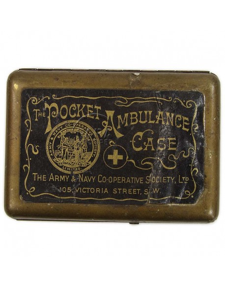 Box, Tin, Ambulance case, British Box, Tin, Ambulance case, British