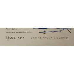 Carte alliée, GAVRAY, Normandie, 1943