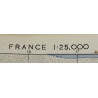 Map, British, DOZULÉ, Normandy, 6th Airborne Division, 1943