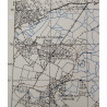 Map, British, DOZULÉ, Normandy, 6th Airborne Division, 1943